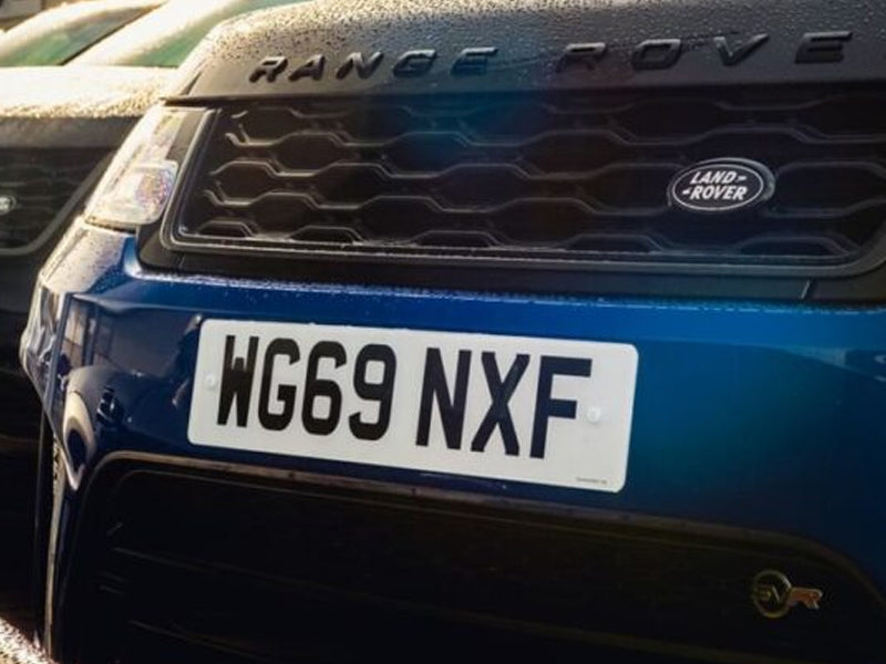 Printed Car Number Plates